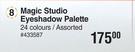 Magic Studio Eyeshadow Palette 24 Colours Assorted