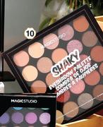 Magic Studio Shaky Eyeshadow Palette 25 Colours Assorted