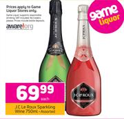 J.C. Le Roux Sparkling Wine Assorted-750ml Each