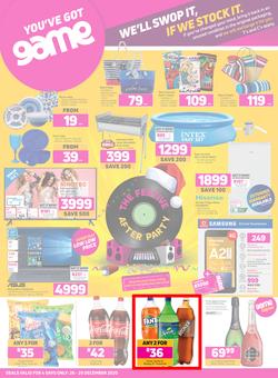 Game Western Cape : The Festive After Party (26 December - 29 December 2020), page 1