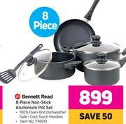 Bennett Read 8 Piece Non-Stick Aluminium Pot Set