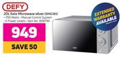 Defy 20Ltr Solo Microwave (Silver) DMO381