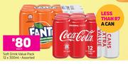 Soft Drink Value Pack Assorted-12 x 300ml Each