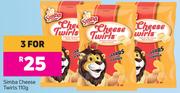 Simba Cheese Twirls-For 3 x 110g