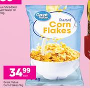 Great Value Corn Flakes-1Kg Each