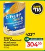 Ensure Gold Advanced Nutritional Supplement-850g