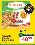 FutureLife Crunch Granola Bars-200g