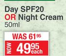 Portia Marula Skin Day SPF20 Or Night Cream-50ml Each
