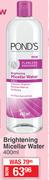 Ponds Brightening Micellar Water-400ml
