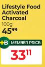Lifestyle Food Activated Charcoal-100g