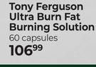 Tony Ferguson Ultra Burn Fat Burning Solution 60 Capsules
