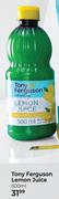 Tony Ferguson Lemon Juice-500ml
