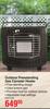 Alva Outdoor Freestanding Gas Canister Heater