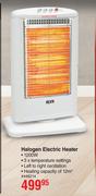Alva Halogen Electric Heater