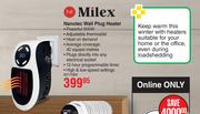 Milex Nanotec Wall Plug Heater