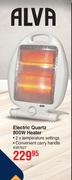 Alva Electric Quartz 800W Heater