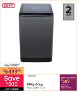 Defy 14Kg Grey Top Loader DTL160 1259071