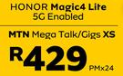 Honor Magic 4 Lite 5G Enabled-On MTN Mega Talk/Gigs XS