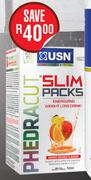 USN Phedra Cut Slim Packs 20 Sachets Assorted-Per Pack