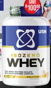 USN Iso Zero Whey Assorted-1.6Kg