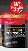 Biogen Premium Pre Workout Assorted-600g