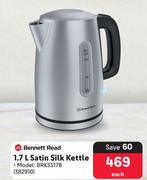 Bennett Read Satin Silk Kettle BRKSS17B 382910-1.7Ltr Each
