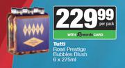 Tutti Rose Prestige Bubbles Blush-6 x 275ml
