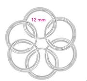 Sterling Silver Gypsys 12mm-3 Pairs