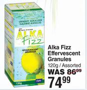 Alka Fizz Effervescent Granules Assorted-120g