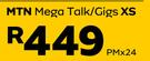 Hisense Infinity H60 5G Enabled-On MTN Mega Talk/Gigs XS
