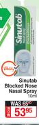 Sinutab Blocked Nose Nasal Spray-10ml