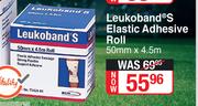 Leukoband S Elastic Adhesive Roll-55mm x 4.5m