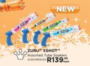 Zuru X-Shot Assorted Tube Soakers ZURU11850OUQ1-Each