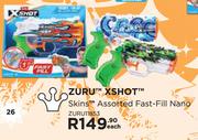 Zuru X-Shot Skins Assorted Fast Fill Nano ZURU11853-Each