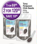 Tony Ferguson Chia Seeds-200g