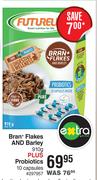 Futurelife Bran+ Flakes & Barley 910g Plus Probiotics 10 Capsules