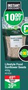 Lifestyle Food Sunflower Seeds-400g