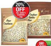Gaby's Raw Cashews-1Kg