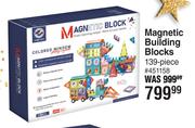 Magnetic Building Blocks (139 Pieces)