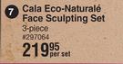 Cala Eco Naturale Face Sculpting Set (3 Piece)-Per Set