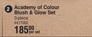 Academy Of Colour Blush & Glow Set (3 Piece)-Per Set