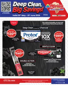 Africa Cash And Carry : Deep Clean, Big Savings (26 May - 01 June 2026)