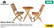 Designhouse Mexico Bistro Set