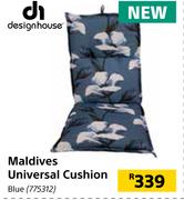 Design House Maldives Universal Cushion Blue