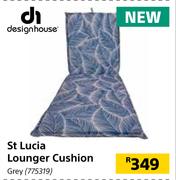 Design House St Lucia Lounger Cushion Grey