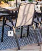 Designhouse 7 Piece Glass & Steel Grey Patio Set