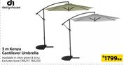 Designhouse 3 Kenya Cantilever Umbrella-Each