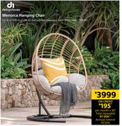 Designhouse Menorca Hanging Chair-1.2m x 1.118m x 1.84m