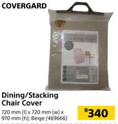 Covergard Dining/Stacking Chair Cover Beige-720mm (l) x 720mm (w) x 970mm (h)
