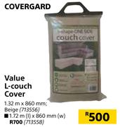 Covergard Value L-Couch Cover-1.32m x 860mm